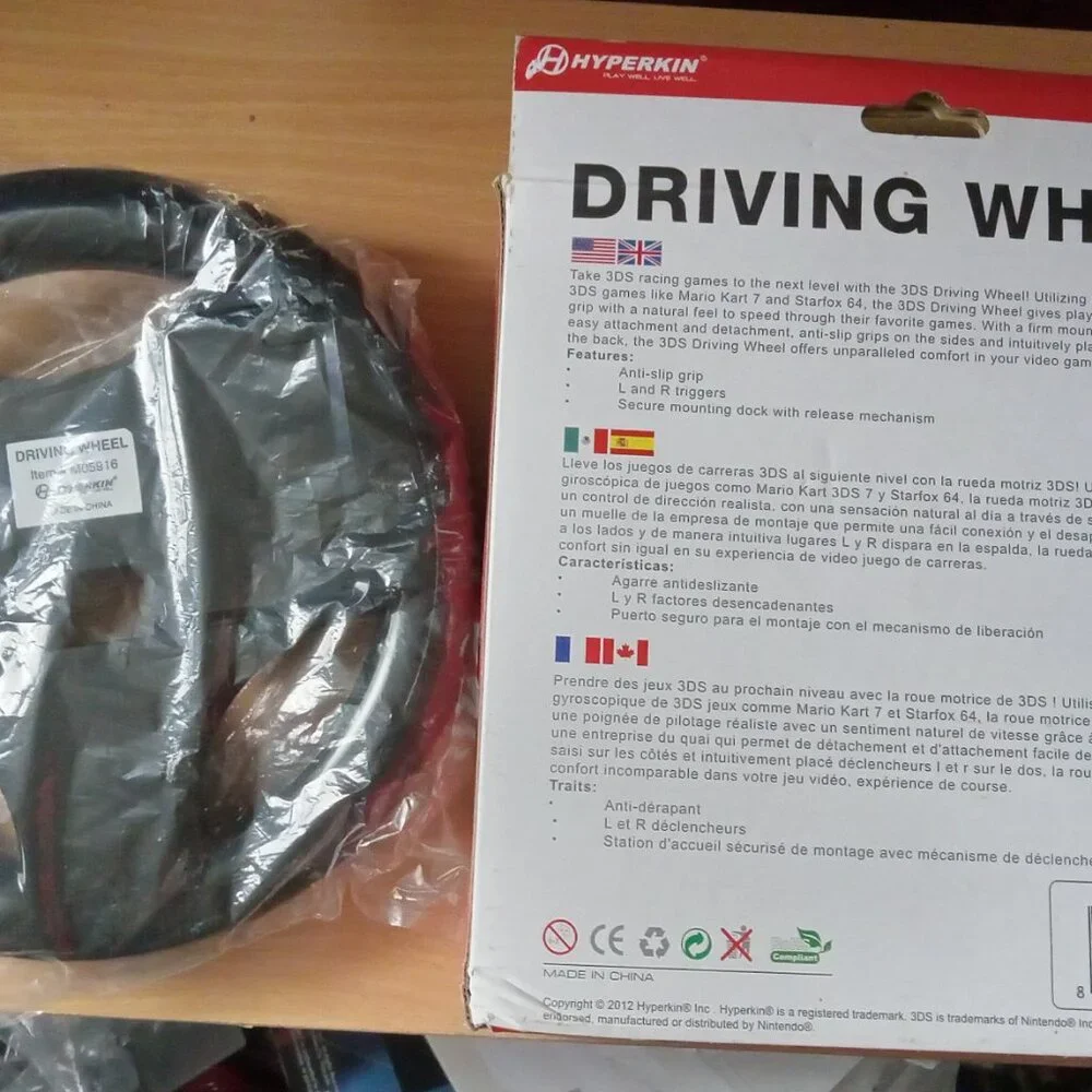 Nintendo 3DS Driving Wheel Controller